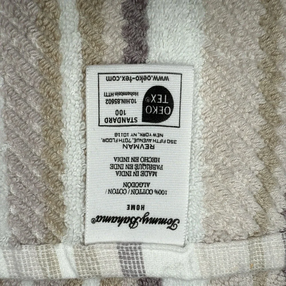 4pc Tommy Bahama Ocean Bay Stripe 2 Bath 2 Hand Towel Set